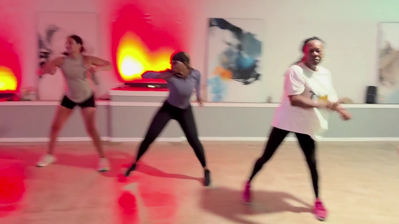 Summer Burn cardio and strength class at The Well